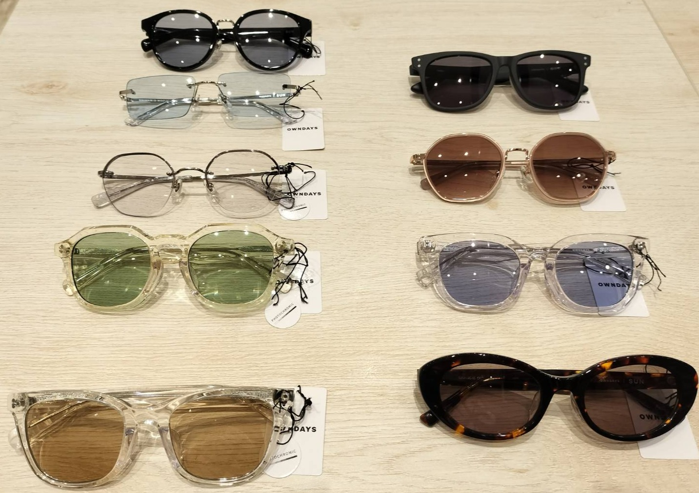 【SUNGLASSES COLLECTION】新作９型登場‼