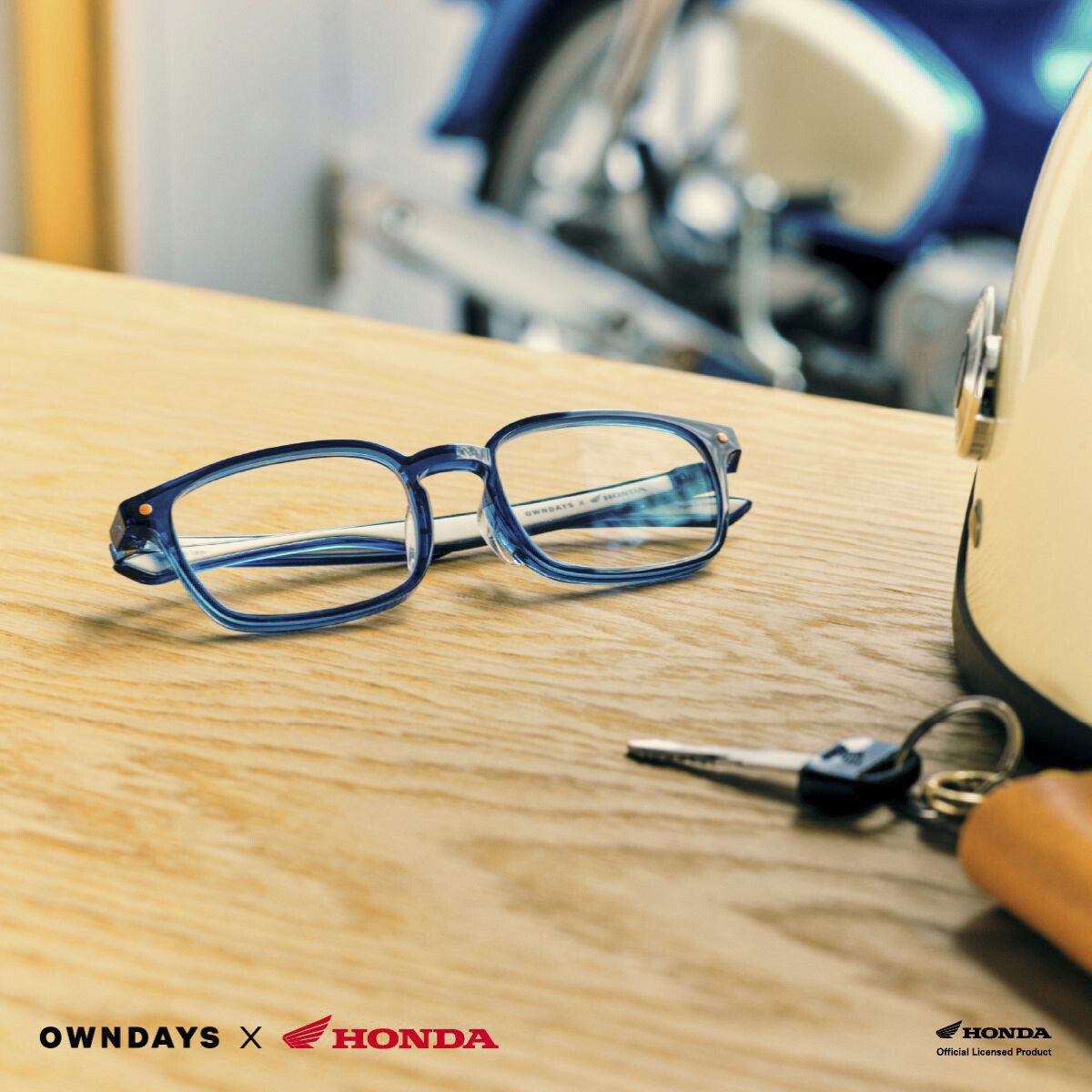 『OWNDAYS × Honda』走りのDNAと機能美をその目元に。Super Cub・CBRから生まれた、心 が走り出すアイウェアコレクション登場。