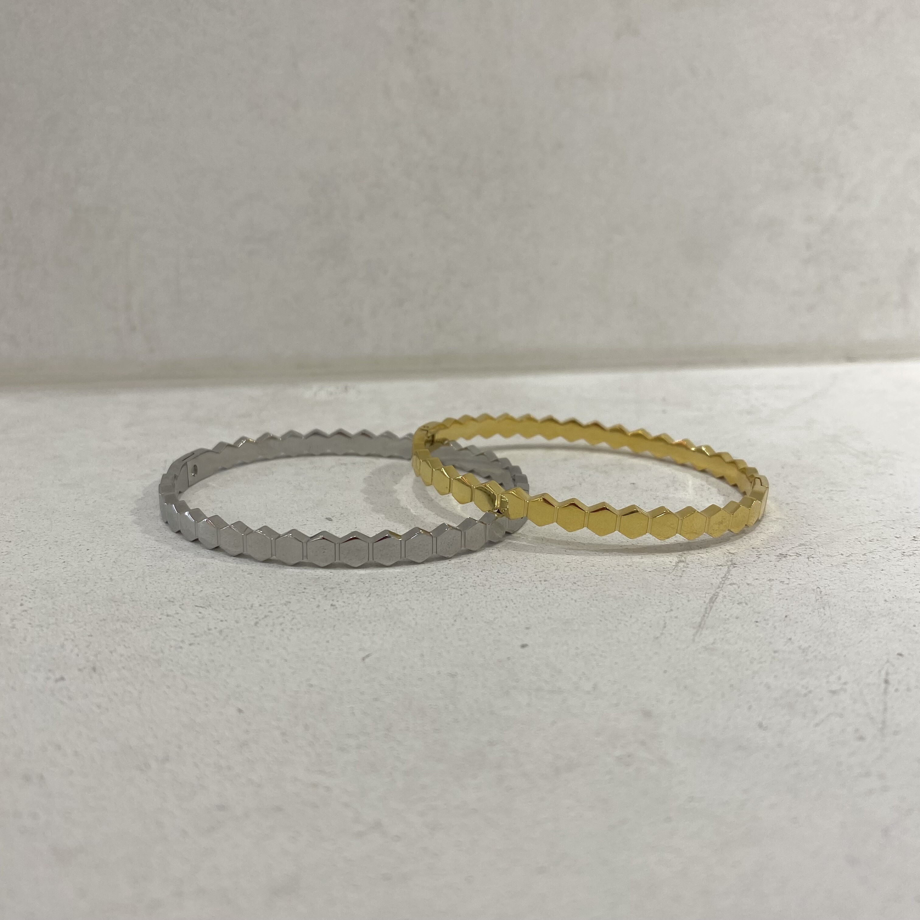 New stainless bangle