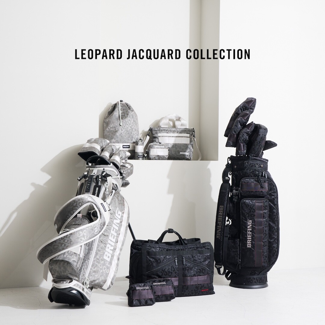 【BRIEFING GOLF  LEOPARD JACQUARD コレクション】