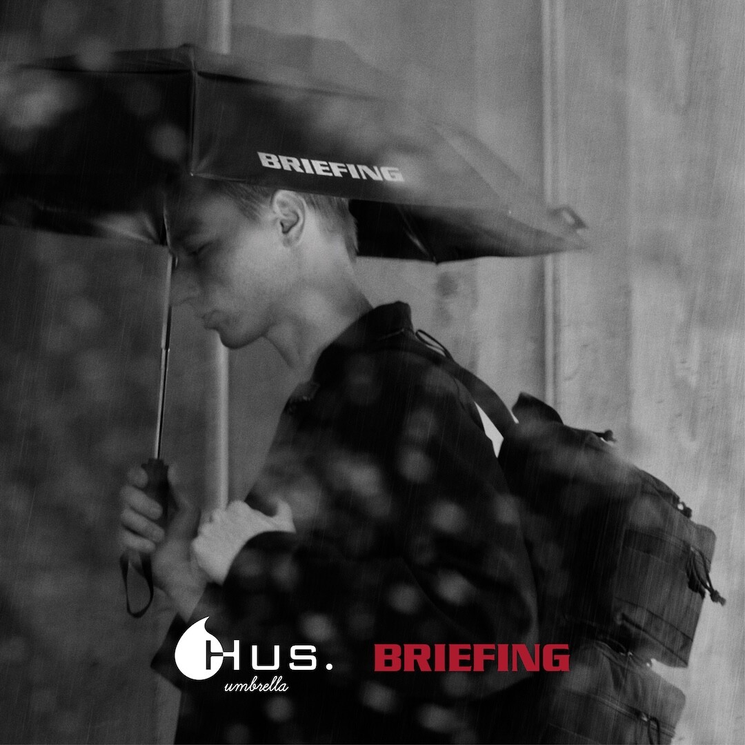 【BRIEFING×HUS AW UMBRELLA 発売】